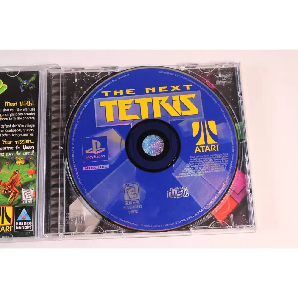 The Next Tetris (Sony PlayStation 1999, PS1) Complete w/ Manual Black Label